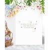 Special Friend Easter Card - Bunny with Easter Eggs Design - A5 Size with Gold Envelope