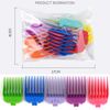 10pcs Clipper Guards for Wahl, Professional Hair Clipper Guide Combs Replacement Guards Attachment Compatible with Wahl Clippers (Assorted Color)