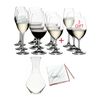 Riedel Ouverture 12 Piece White Wine Magnum Champagne Glass Set Bundle