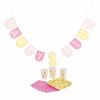 Pineapple Tableware Kit For 8 , Party Supplies, 25 Pieces