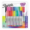 SHARPIE Glam Pop Permanent Markers, Ultra Fine Point, 24 Count
