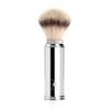 MÜHLE TRAVEL Black Leather Case Silvertip Fiber Modern Luxury Wet Shaving Set - Perfect for Every Day Use, Barbershop Quality Close Smooth Shave