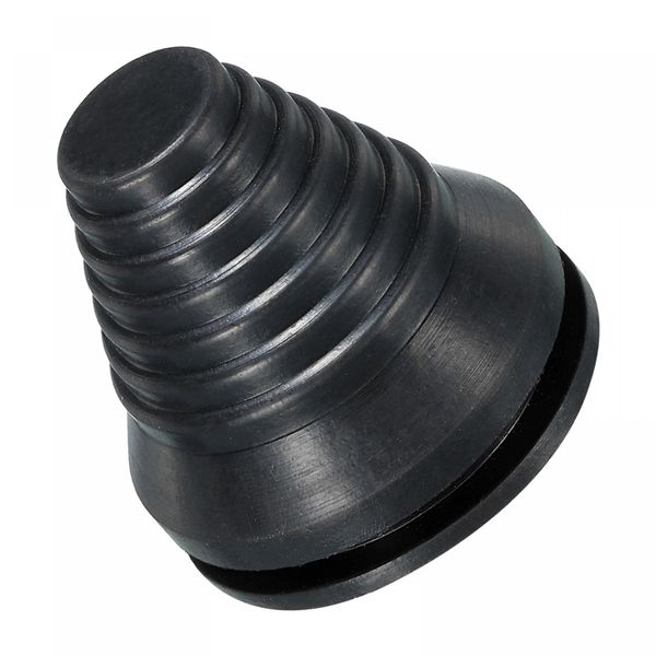 sourcing map Rubber Grommet Mount Hole 35 mm Conical for Wire Protection of Thick Plate, Pack of 12