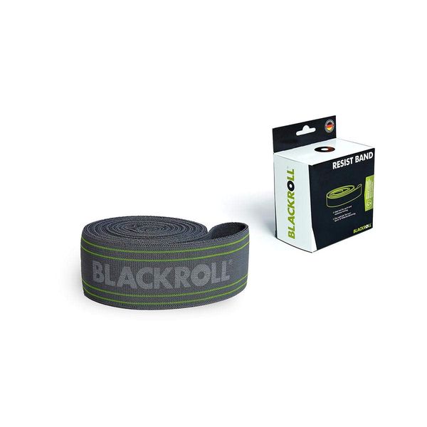 Black Roll Training Tube RESIST BAND Strong Gray Made in Germany (Genuine)