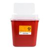 Medegen Stackable Biohazard Sharps Container, 2 Gallon Capacity - Pack of 1