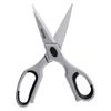 VEVOR Kitchen Scissors 2 Pack Stainless Steel Kitchen Cooking Shears Cyan+Grey