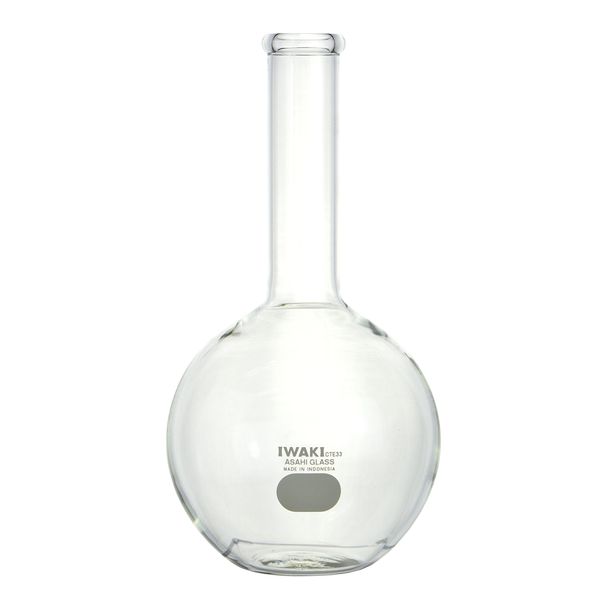 IWAKI 4060FK300 Flat-Bottom Flask, 10.1 fl oz (300 ml)