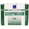 Abena Abri-Form Comfort Plastic-Backed Briefs, Level 4, (Medium To Large Sizes) Large, 36 Count