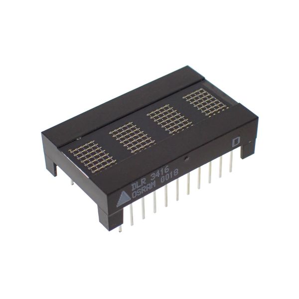OSRAM LED dot matrix display RED 5x7 4 Digit Dot Matrix DLR3416