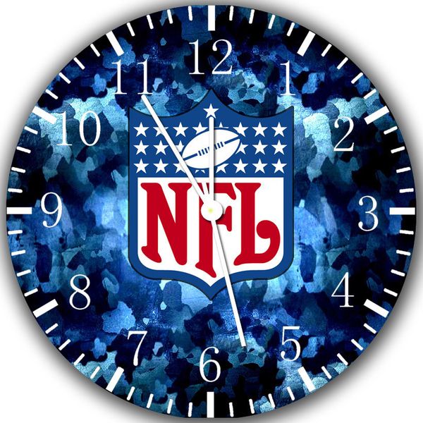 NFL Frameless Borderless Wall Clock Nice For Gifts or Decor Z128