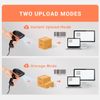 Tera L5100Y Barcode Scanner USB Wired Long Range High Speed Laser Handheld 1D Bar Code Reader Plug and Play, Coral