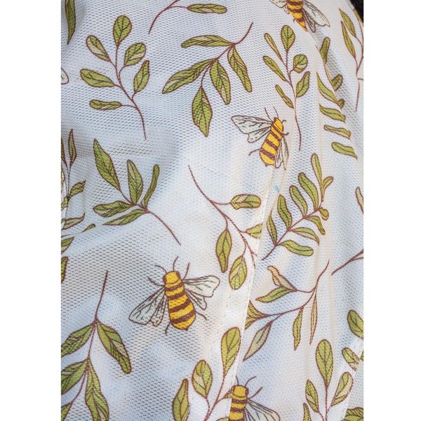 Country Pride Mesh Fly Mask - Bee Print (Small Horse)