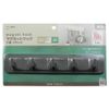 High Logic 32585 Resin Hooks, Magnetic Hooks, 5 Rows, Black, 1 Piece