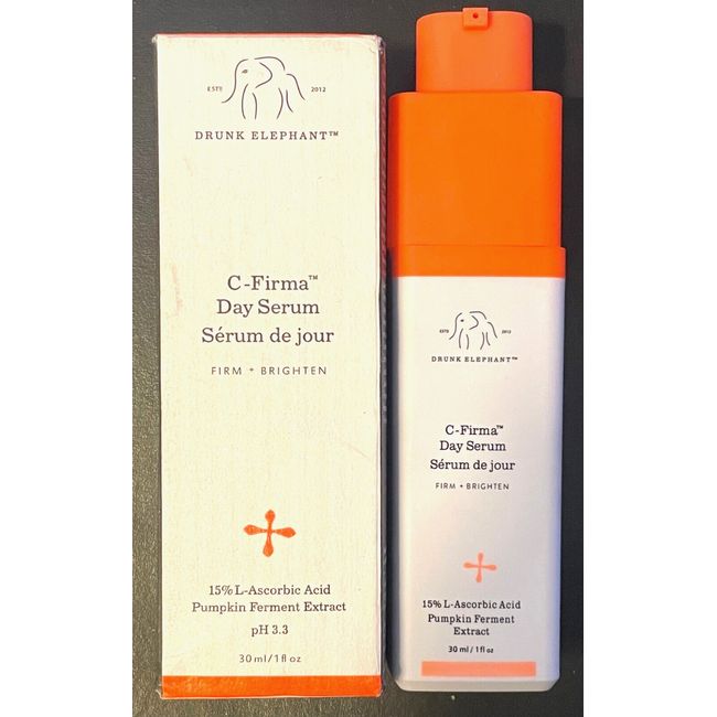 DRUNK ELEPHANT PREMIXED C-FIRMA DAY SERUM  1 OZ  FULL SIZE ORIGINAL PREMIXED!