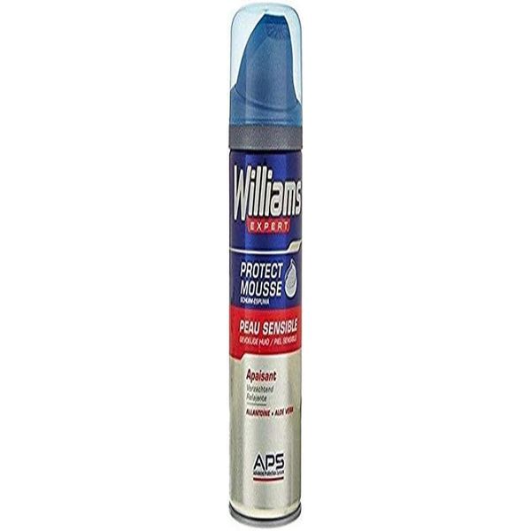 Williams Schiuma da barba pelle sensibile, 200 ml