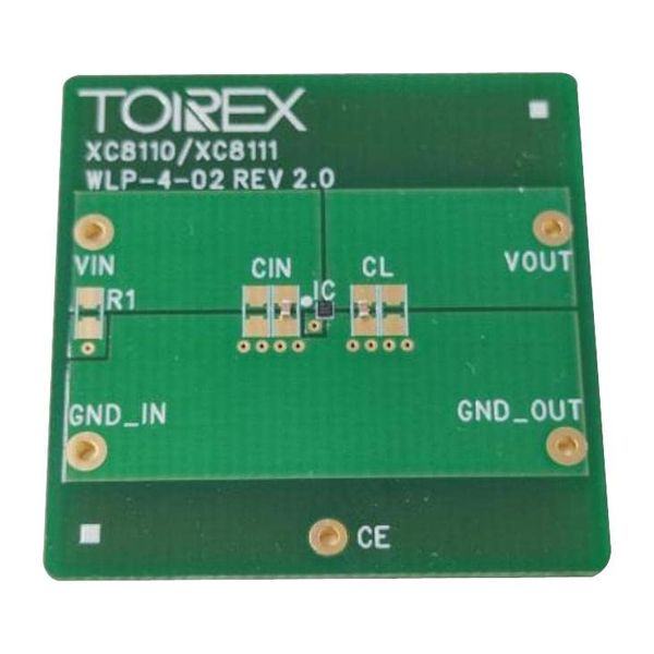 Evaluation Board, Load Switch, Power Management - Load Switch, Qty.1 | XC8111AA010-EVB-01