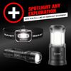 GearLight LED Flashlights - Mini Camping Flashlights with High Lumens, 5 Mode...