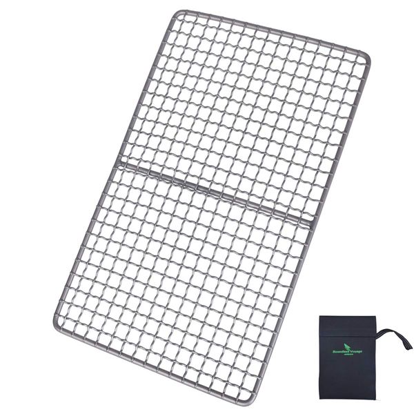 Boundless Voyage Mini Size Durable Titanium Charcoal BBQ Grill Platte enthalten eine Tragetasche