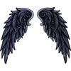 Silver Angel Wings Patch- 5x11.6 inch - PL7787