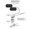 Fender P- Bass Electronics Upgrade System! CTS, Switchcraft, & Mallory .047 Cap!
