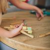 TreeBird Kids Bamboo Toothbrush 6-Pack | Super Soft Bristles | Eco-Friendly Dental Care for Children | Compostable Natural Organic Wood Handles | Colorful BPA-Free Brushheads