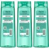 3 PACK GARNIER FRUCTIS PURE CLEAN FORTIFYING SHAMPOO 12.5 OZ EACH