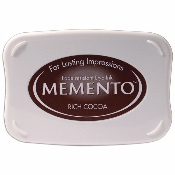 Memento Full Size Dye Ink Pad-Rich Cocoa