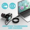 USB Charger PC Data SYNC Cable Charging Cord For Panasonic Lumix DMC-ZS30 Camera