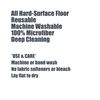 Mop Replace Head [ 3 Pack ] Mop Refills Compatible with Triangle Spin Mop, 100% Microfiber, Deep Cleaning Machine Washable and Easy-to-Replace
