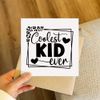 'Coolest Kid Ever Text' Blank Greeting Card (GC00072351)
