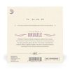 D'Addario Concert Ukulele Strings, Titanium, EJ87C, 4-String Set, Pack of 1