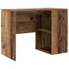 vidaXL Schreibtisch Altes Holz Spanplatten Klein Stauraum