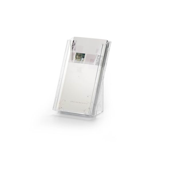 Durable Comiboxx Literature Holder Extendable One-third A4 Clear Ref 8590/19