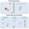DEWENWILS Wireless Remote Control Light Switch and Receive Programmable