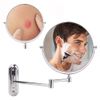 10X Folding Magnifying Vanity Makeup Bathroom Mirror Wall Mounted Swivel Mirror