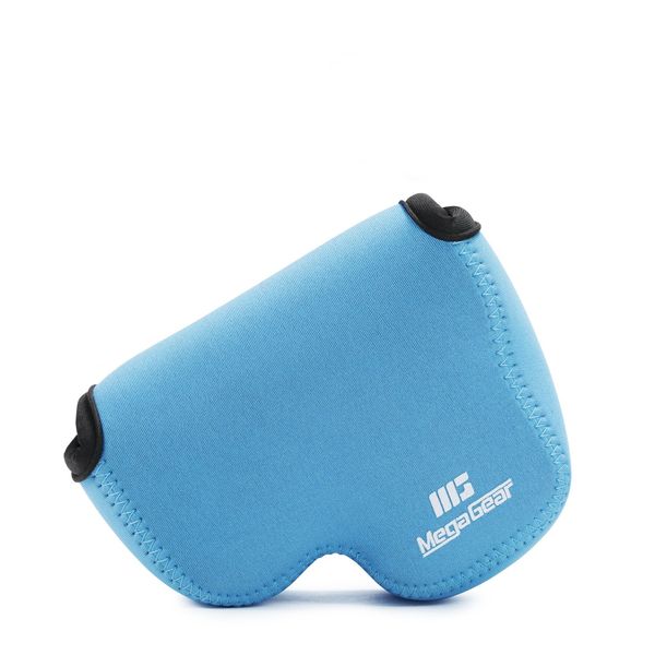 MegaGear MG725 ''Ultra Light'' Neoprene Camera Case Bag with Carabiner for Nikon COOLPIX B500 Digital Camera (Blue)