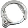 J&C JC-057CLB SI Ring Lock with Bracket, Silver