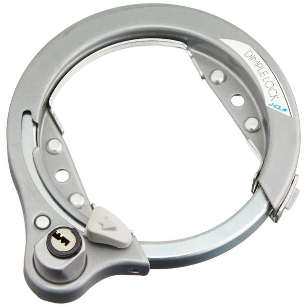 J&C JC-057CLB SI Ring Lock with Bracket, Silver