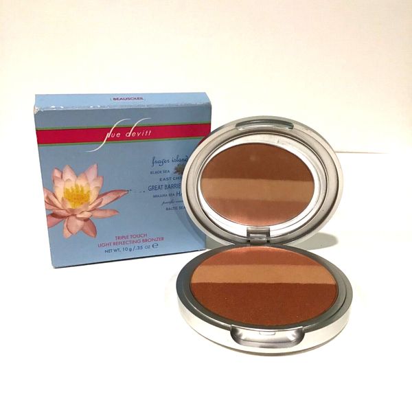 Sue Devitt Triple Touch Light Reflecting Bronzer - BEAUSOLEIL - 10g/.35oz - NIB!