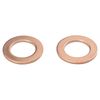 TRQ Brake Hose Set Compatible with 1999-2004 Ford Mustang