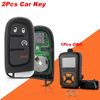 2x New Replacement Remote Key Fob 4 Button With Tool Kit For RAM 1500 2500 3500