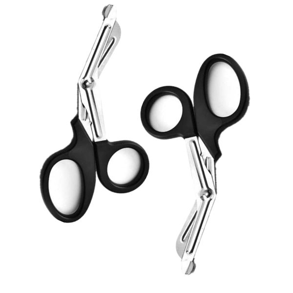 2 PCS First Aid Tuff Cut Scissors Tough Cut Utility Scissors Trauma Shears for Emergency Supplies