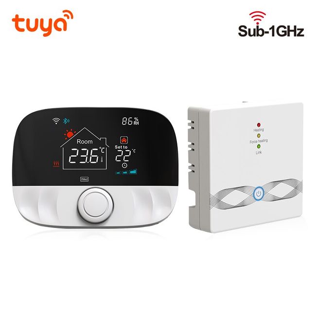 Tuya Wifi Smart Thermostat RF Wireless Wall-Hung Gas Boiler