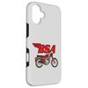 BSA Logo Rocket 3 Roadster Motorcycle Father's Day Case for iPhone 16 Plus