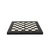 Wooden Black Marble Design Chess & Backgammon Set 19 Inch