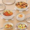 Ceramic Pots and Pans Set, Non Stick Cookware Sets 11 Pcs(Pfas PFOA PTFE FREE), 