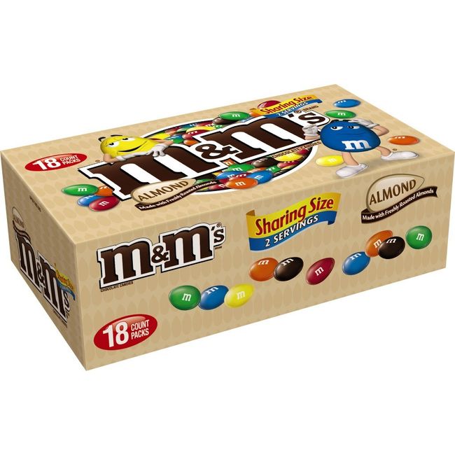 M&M'S Peanut Butter Milk Chocolate Candy Share Size, 2.83 oz