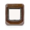 Closer Pets Brown Rotary 4-Way-Locking Cat Flap