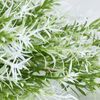 Tall Vinyl Whispy Artificial White Tipped Springeri Grass Sprays