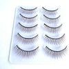 D-ONE Natural False Eyelashes, 5 Pairs (A04, Super Natural Nude Brown)